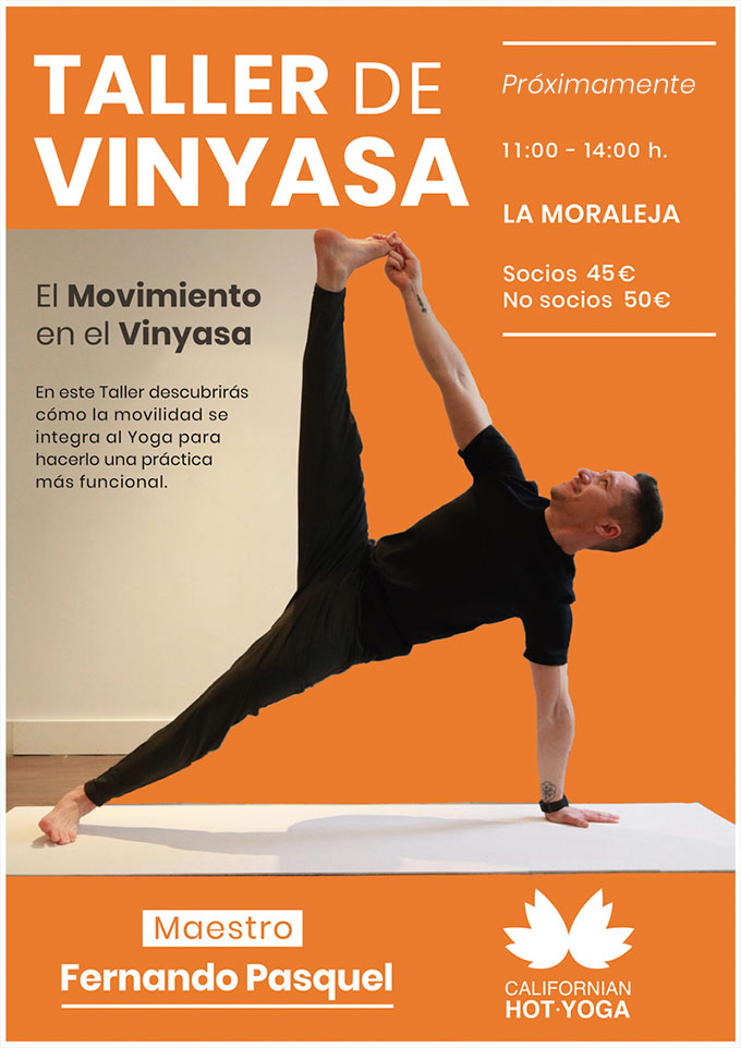 Taller de Vinyasa Yoga con Fernando Pasquel